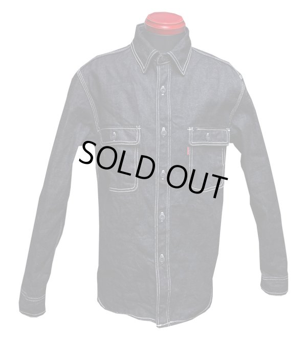 画像2: Eight-G（エイトＧ） “12.5 oz DENIM WORK SHIRT” 2022年生産タイプ 8LS-01-22SS