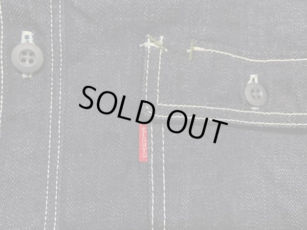 画像6: Eight-G（エイトＧ） “12.5 oz DENIM WORK SHIRT” 2022年生産タイプ 8LS-01-22SS