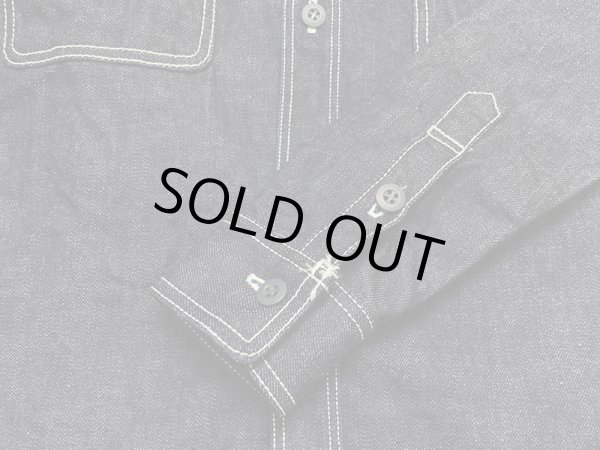 画像7: Eight-G（エイトＧ） “12.5 oz DENIM WORK SHIRT” 2022年生産タイプ 8LS-01-22SS