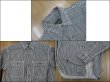 画像2: Eight-G（エイトＧ） “ヒッコリーデニム・ワークシャツ” 8LS-18-13AW