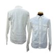画像1: Eight-G(エイトＧ) “長袖ホワイトワークシャツ”2013年モデル 当店水洗い＆自然乾燥