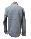 画像9: Eight-G（エイトＧ） “ソリッドツイルワークシャツ” 2018年生産タイプ メーカー洗い済み 8LS-45-18AW