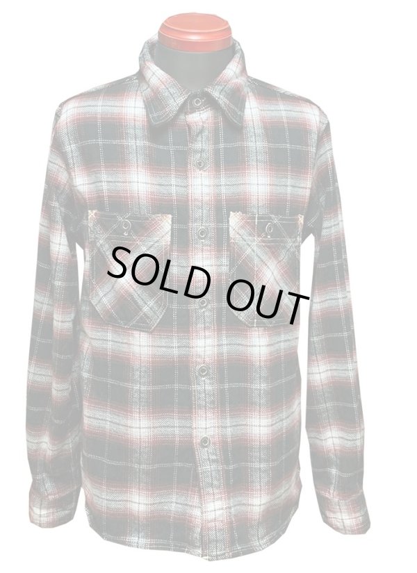 画像2: Eight-G（エイトＧ） “TWILL CHECK FLANNEL WORK SHIRTS” 2020年生産タイプ 8LS-52-20AW