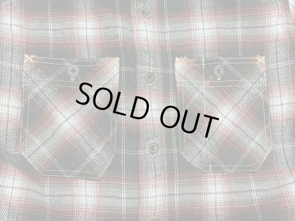 画像5: Eight-G（エイトＧ） “TWILL CHECK FLANNEL WORK SHIRTS” 2020年生産タイプ 8LS-52-20AW