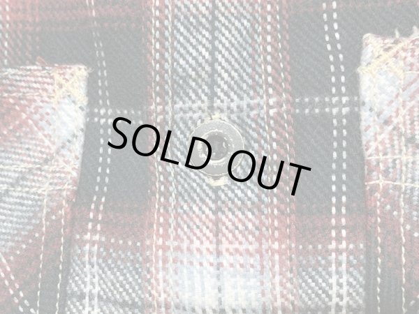 画像8: Eight-G（エイトＧ） “TWILL CHECK FLANNEL WORK SHIRTS” 2020年生産タイプ 8LS-52-20AW