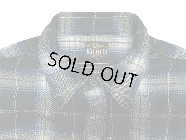 画像12: Eight-G（エイトＧ） “TWILL CHECK FLANNEL WORK SHIRTS” 2020年生産タイプ 8LS-52-20AW