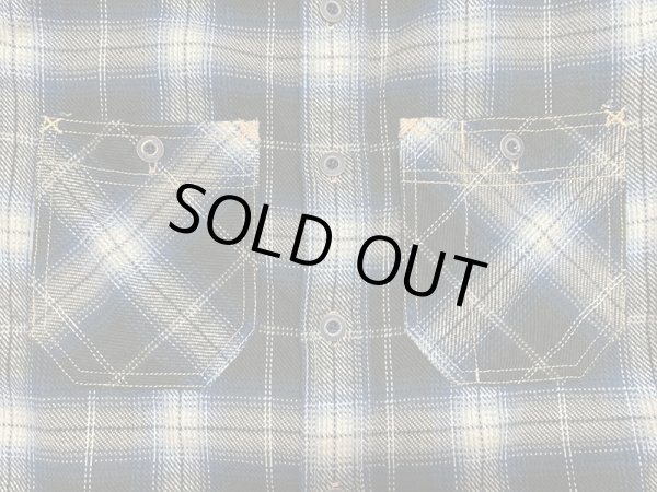 画像13: Eight-G（エイトＧ） “TWILL CHECK FLANNEL WORK SHIRTS” 2020年生産タイプ 8LS-52-20AW