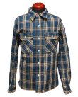 画像2: Eight-G（エイトＧ） “TWILL CHECK FLANNEL WORK SHIRTST” 2020年生産タイプ 8LS-53-20AW