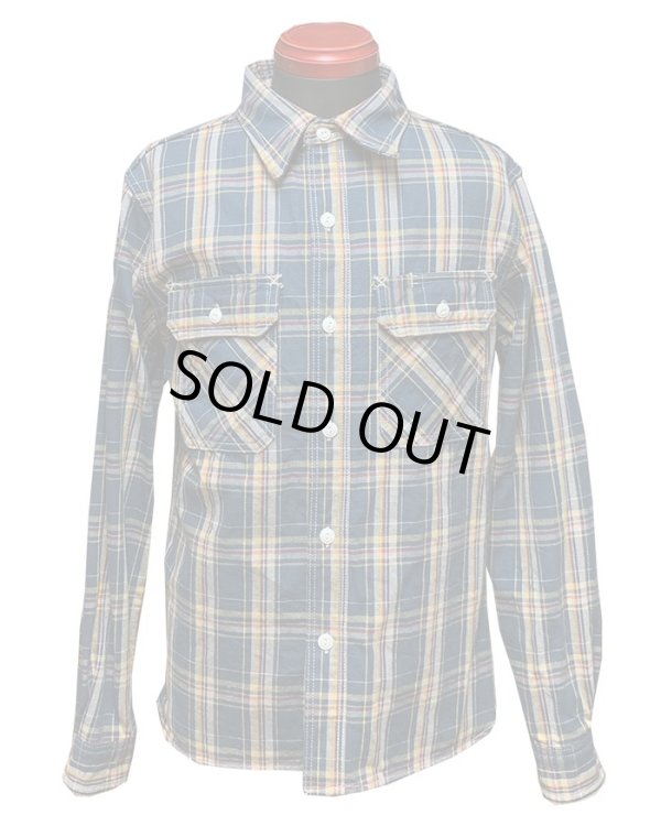画像2: Eight-G（エイトＧ） “TWILL CHECK FLANNEL WORK SHIRTST” 2020年生産タイプ 8LS-53-20AW