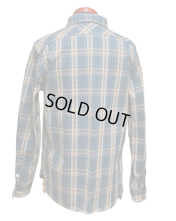 画像3: Eight-G（エイトＧ） “TWILL CHECK FLANNEL WORK SHIRTST” 2020年生産タイプ 8LS-53-20AW