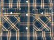 画像5: Eight-G（エイトＧ） “TWILL CHECK FLANNEL WORK SHIRTST” 2020年生産タイプ 8LS-53-20AW