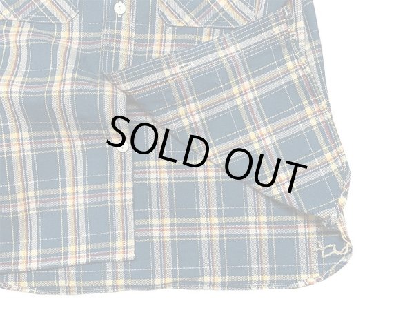 画像6: Eight-G（エイトＧ） “TWILL CHECK FLANNEL WORK SHIRTST” 2020年生産タイプ 8LS-53-20AW