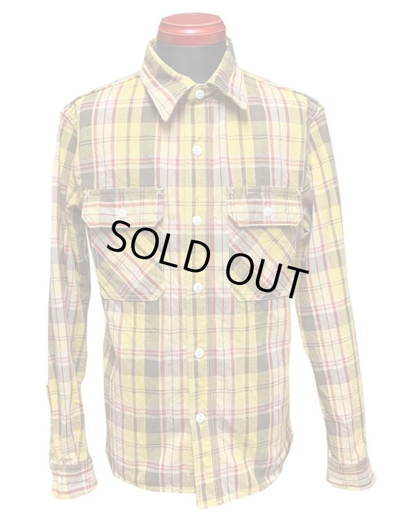 画像10: Eight-G（エイトＧ） “TWILL CHECK FLANNEL WORK SHIRTST” 2020年生産タイプ 8LS-53-20AW