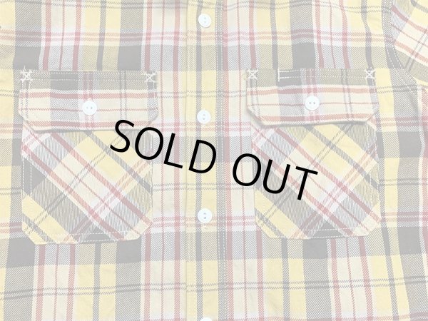 画像13: Eight-G（エイトＧ） “TWILL CHECK FLANNEL WORK SHIRTST” 2020年生産タイプ 8LS-53-20AW