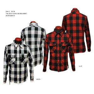 画像: Eight-G（エイトＧ） "10oz HEAVY FLANNEL BIG CHECK SHIRTS" 2021年生産タイプ 8LS-56-21AW