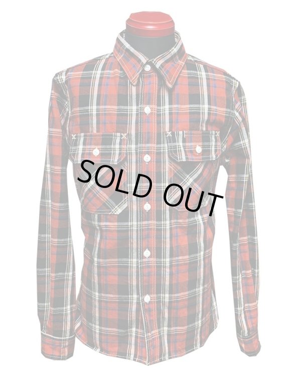 画像2: Eight-G（エイトＧ） “10oz HEAVY FLANNEL BIG CHECK SHIRTS” 2021年生産タイプ 8LS-57-21AW