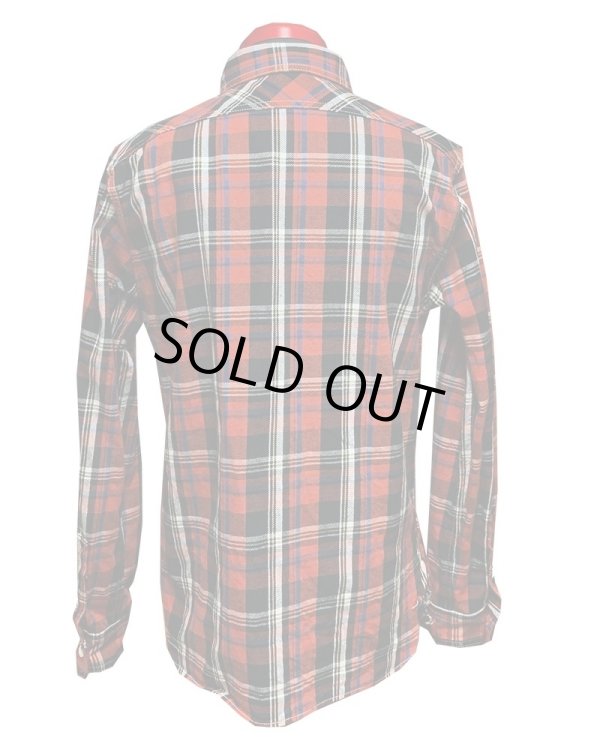 画像3: Eight-G（エイトＧ） “10oz HEAVY FLANNEL BIG CHECK SHIRTS” 2021年生産タイプ 8LS-57-21AW
