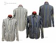 画像1: Eight-G（エイトＧ） “ 3oz COTTON LINEN STRIPE WORK SHIRT” 202年生産タイプ 8LS-59-22SS