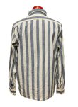 画像13: Eight-G（エイトＧ） “ 3oz COTTON LINEN STRIPE WORK SHIRT” 202年生産タイプ 8LS-59-22SS