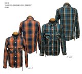 画像: Eight-G（エイトＧ） “11oz.HEAVY FLANNEL　MADRAS CHECK WORK SHIRTS” 2024年生産タイプ 8LS-71-24AW