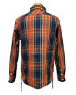 画像12: ight-G（エイトＧ） "9oz.HEAVY FLANNEL MADRAS CHECK SWORK SHIRT" 2022年生産タイプ 8LS-60-22AW