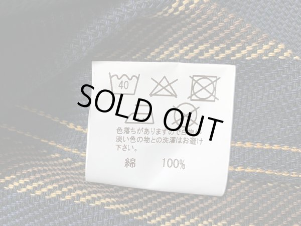 画像10: Eight-G（エイトＧ） “11oz.HEAVY FLANNEL　MADRAS CHECK WORK SHIRTS” 2024年生産タイプ 8LS-71-24AW