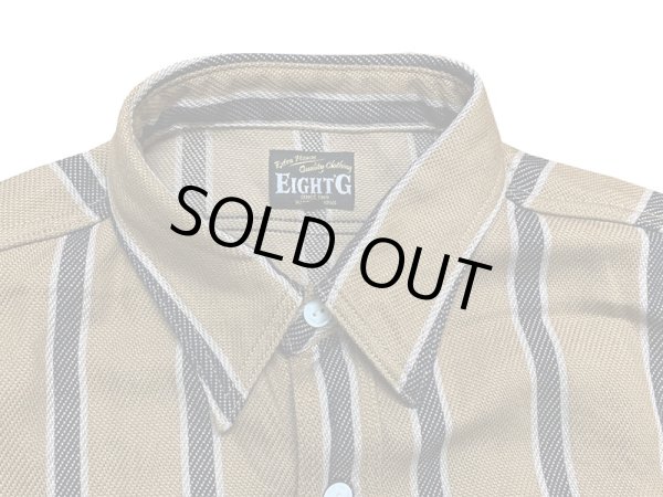 画像13: Eight-G（エイトＧ） “11oz.HEAVY FLANNEL　MADRAS CHECK WORK SHIRTS” 2024年生産タイプ 8LS-71-24AW
