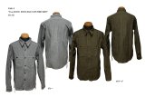 画像: Eight-G（エイトＧ） "11oz.SULFUR　DYEING BACK SATIN WORK SHIRT" 2022年生産タイプ 8LS-62-22AW