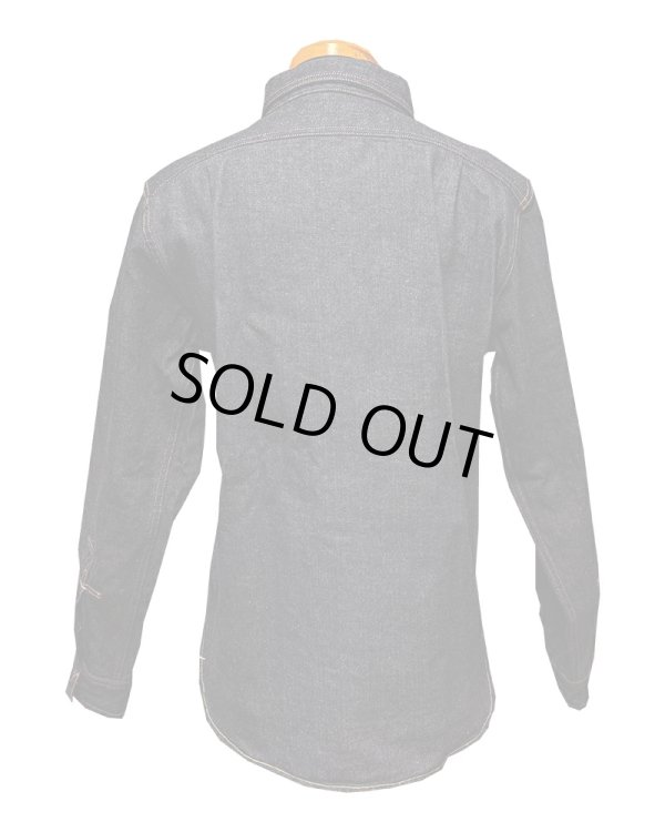 画像3: Eight-G（エイトＧ） “130z.SELVEDGE DENIM FARMER WORK SHIRTS” 2024年生産タイプ 8LS-69-24AW