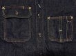 画像4: Eight-G（エイトＧ） “130z.SELVEDGE DENIM FARMER WORK SHIRTS” 2024年生産タイプ 8LS-69-24AW