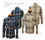 画像: Eight-G（エイトＧ） “11oz.HEAVY FLANNEL　MADRAS CHECK WORK SHIRTS” 2024年生産タイプ 8LS-71-24AW
