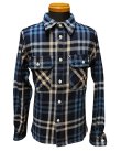 画像2: Eight-G（エイトＧ） “11oz.HEAVY FLANNEL　MADRAS CHECK WORK SHIRTS” 2024年生産タイプ 8LS-71-24AW