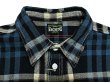 画像4: Eight-G（エイトＧ） “11oz.HEAVY FLANNEL　MADRAS CHECK WORK SHIRTS” 2024年生産タイプ 8LS-71-24AW