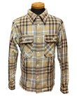 画像12: Eight-G（エイトＧ） “11oz.HEAVY FLANNEL　MADRAS CHECK WORK SHIRTS” 2024年生産タイプ 8LS-71-24AW