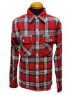 画像2: Eight-G（エイトＧ） “11oz.HEAVY FLANNEL　MADRAS CHECK WORK SHIRTS” 2024年生産タイプ 8LS-71-24AW