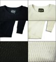 画像2: Eight-G（エイトＧ）“サーマルロングスリーブＴシャツ” 当店水洗い＆自然乾燥 8LT-TM01