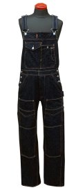 画像2: Eight-G(エイトＧ) “デニムオーバーオール”17oz DENIM OVERALL