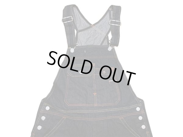 画像4: Eight-G(エイトＧ) “デニムオーバーオール” 16オンスクランチデニム Lot. 8OV-03 8OV-03-22