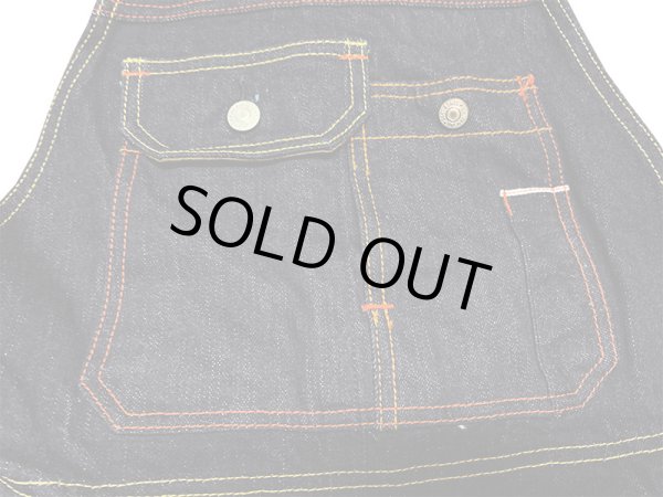 画像5: Eight-G(エイトＧ) “デニムオーバーオール” 16オンスクランチデニム Lot. 8OV-03 8OV-03-22