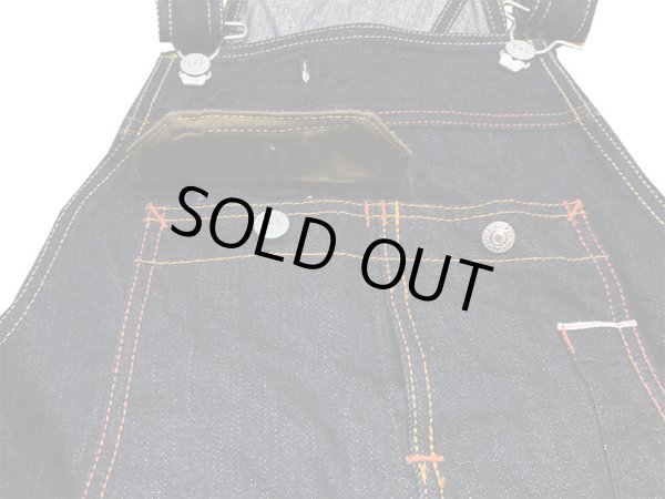 画像6: Eight-G(エイトＧ) “デニムオーバーオール” 16オンスクランチデニム Lot. 8OV-03 8OV-03-22