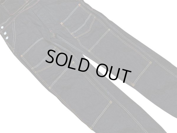 画像7: Eight-G(エイトＧ) “デニムオーバーオール” 16オンスクランチデニム Lot. 8OV-03 8OV-03-22