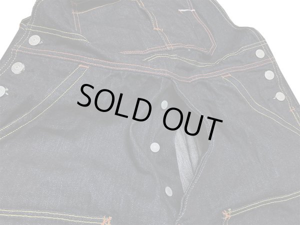 画像9: Eight-G(エイトＧ) “デニムオーバーオール” 16オンスクランチデニム Lot. 8OV-03 8OV-03-22