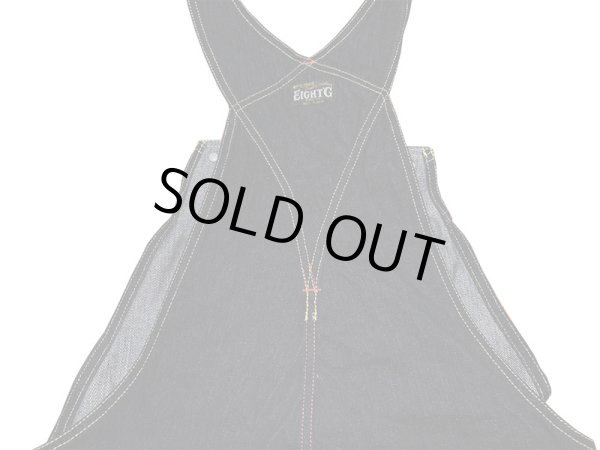 画像15: Eight-G(エイトＧ) “デニムオーバーオール” 16オンスクランチデニム Lot. 8OV-03 8OV-03-22