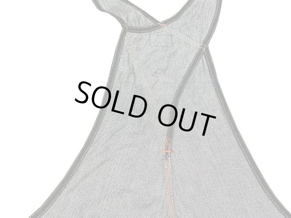 画像16: Eight-G(エイトＧ) “デニムオーバーオール” 16オンスクランチデニム Lot. 8OV-03 8OV-03-22