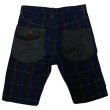 画像3: Eight-G（エイトＧ） "11oz INDIGO CHECK WORK SHORT PANTS" NO．8SP-13 2021年生産タイプ 8SP-13-21SS 当店水洗い＆自然乾燥