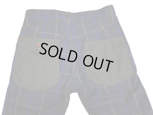 画像9: Eight-G（エイトＧ） "11oz INDIGO CHECK WORK SHORT PANTS" NO．8SP-13 2021年生産タイプ 8SP-13-21SS 当店水洗い＆自然乾燥