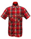 画像2: Eight-G（エイトＧ）“5oz SPECK DYEING CHECK WORK SHIRT”8SS-31 当店水洗い＆自然乾燥 8SS-31