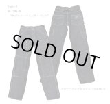 画像: Eight-G（エイトG）NO：8WK-05 “ダブルニーペインターパンツ”2024年製 当店水洗い＆自然乾燥 8WK-05-24