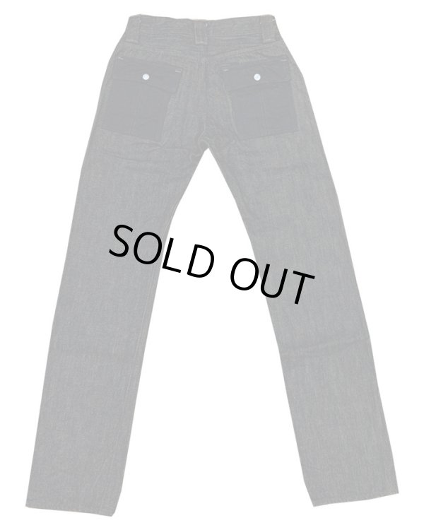 画像3: Eight-G(エイトＧ) “BLACK COMBINATION BUSH PANTS” 当店水洗い＆自然乾燥 8WK-07-19SS