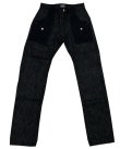 画像2: Eight-G（エイトＧ） "BLACK COMBINATION BUSH PANTS" BIGサイズ 当店水洗い＆自然乾燥